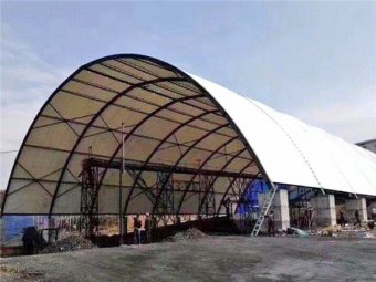 膜结构煤棚