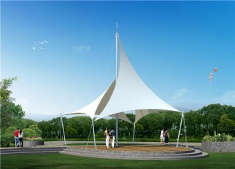 膜结构景观